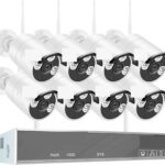 Système de caméra de sécurité à domicile H.265 système de vidéosurveillance sans fil 8CH 1080P NVR 2MP extérieur étanche Wifi IP caméra de sécurité Audio vidéo Kit de Surveillance ( Size : None , Colo