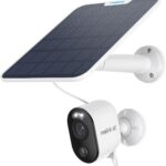 Reolink 4K Outdoor Wireless Solar Camera, 2.4/5 GHz WiFi, Night Vision in Colour, Person/Vehicle/Pet Detection, Autonomous, Argus 3 Ultra+6W Solar Panel