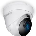 TRENDnet TV-IP1515PI Indoor Outdoor 5MP H.265 PoE IR Fixed Turret Network Camera, IP66 Rated Housing, IR Night Vision up to 30m (98 Feet), Micro SD Card Slot