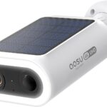 AOSU 4K 8MP UHD Camera Surveillance WiFi Outdoor Wireless Solar & Battery [2025 All-New AI Detection Person/Car/Pet & All-in-one Solar Panel] Light & Audio Alert IP65 with Alexa