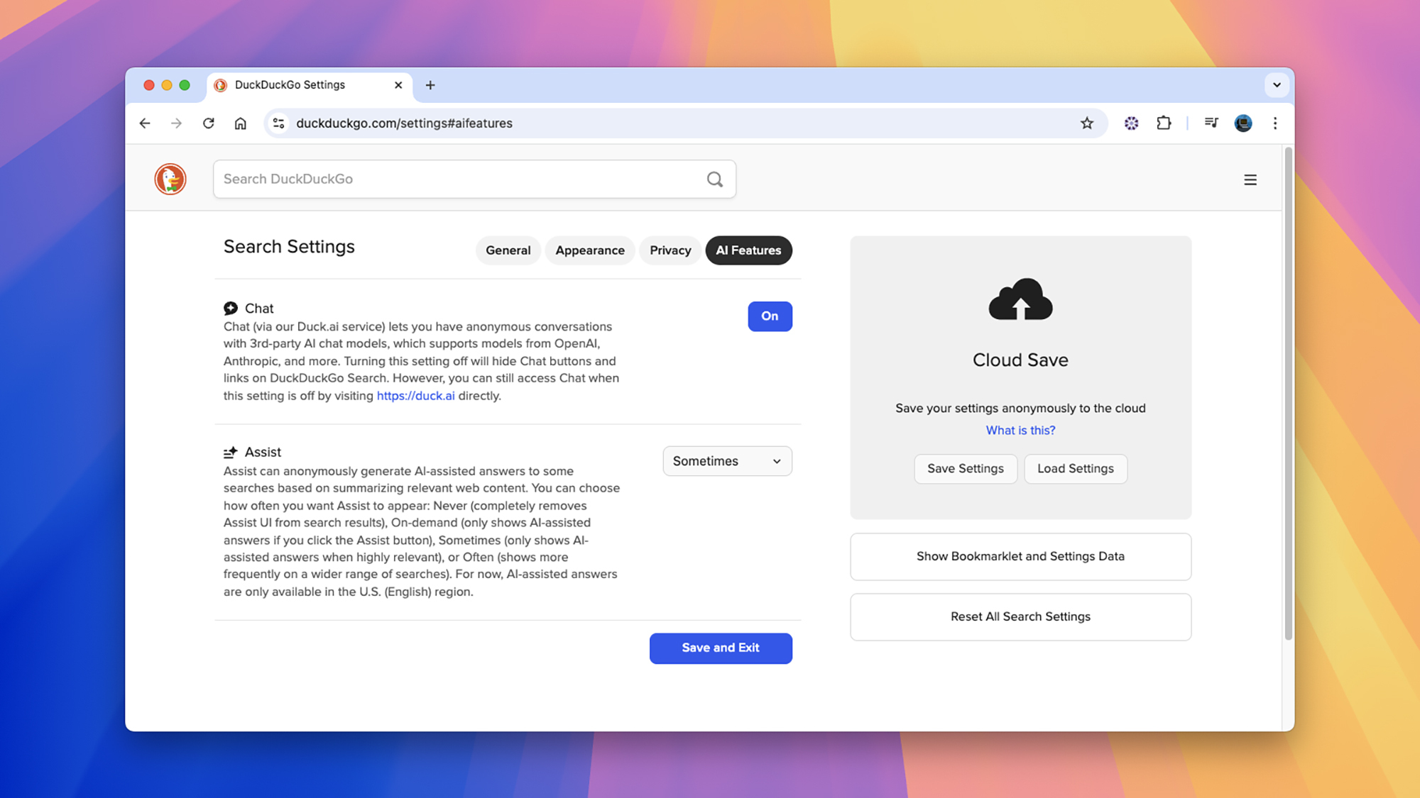 DuckDuckGo IA
