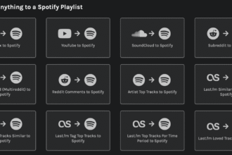 Spotlistr : Transformez n’importe quoi en playlist Spotify