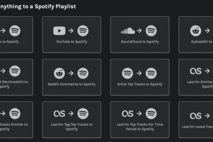 Spotlistr : Transformez n’importe quoi en playlist Spotify