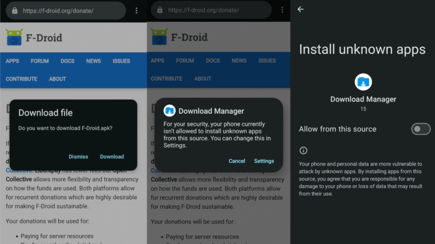 Comment installer des applications Android manuellement