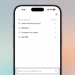 Comment masquer les recherches récentes dans Safari sur iPhone