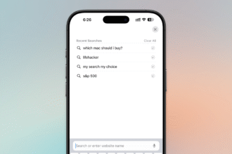 Comment masquer les recherches récentes dans Safari sur iPhone