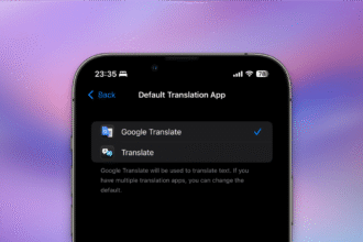 Vous pouvez définir Google Traduction comme l’application de traduction par défaut sur votre iPhone.