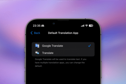 Vous pouvez définir Google Traduction comme l’application de traduction par défaut sur votre iPhone.