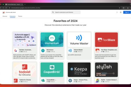 Les meilleures extensions Chrome de 2024 selon Google