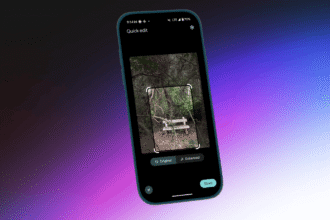 Vous pouvez désormais recadrer et éditer rapidement vos photos avant de les partager sur Android.