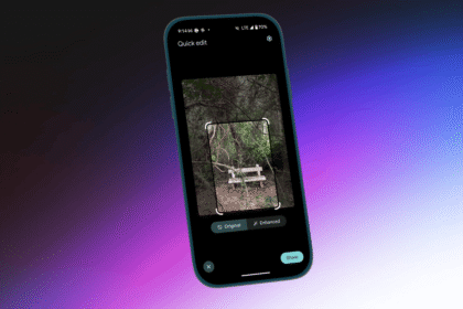 Vous pouvez désormais recadrer et éditer rapidement vos photos avant de les partager sur Android.