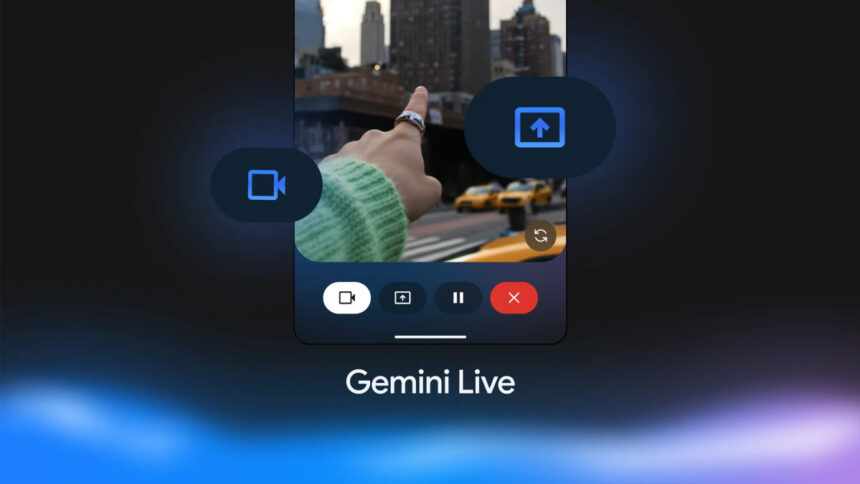 Gemini Live peut désormais voir votre téléphone, dans une certaine mesure.