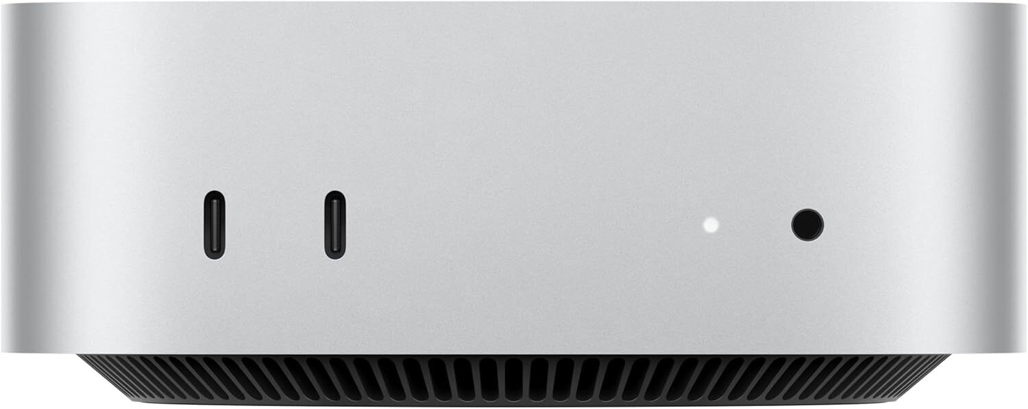 Apple Mac mini (vue de face).